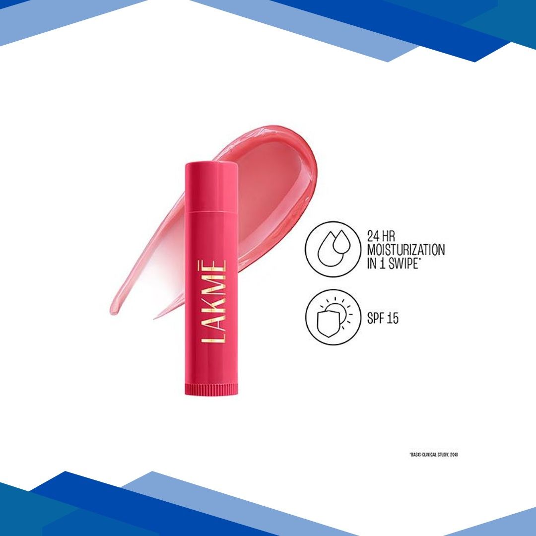 Lakme Lip Love Cherry Lip Care 22 Hrs Moisture Spf 15 4.5Gm