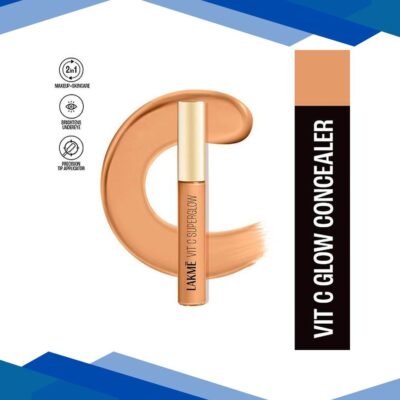 Lakme Makeup+Skincare Vit C Superglow Concealer 16 Sand 5.4 ml