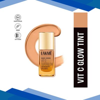 Lakme Makeup+Skincare Vitc Superglow Skin Perfecting Tint Warm Beige W240 25 ml