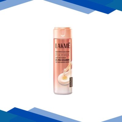 Lakme Peach Milk Light Moisturizer 2% Pro Ceramide, for Skin Barrier repair 120 ml