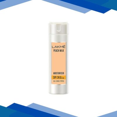 Lakme Peach Milk Moisturizer SPF 24 PA Sunscreen Lotion 120 ml