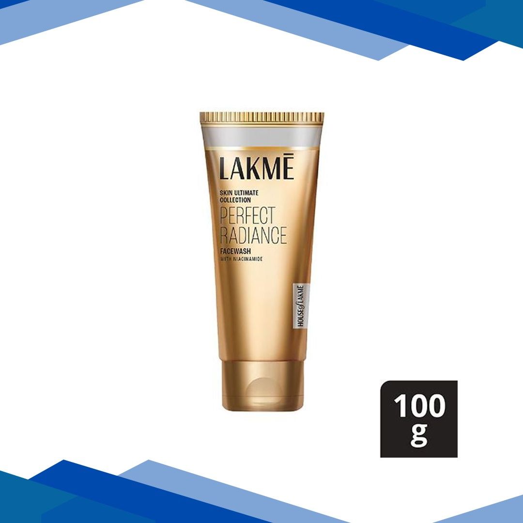 Lakme Perfect Radiance Brightening Facewash with 98% Pure Niacinamide Complex – For Pigmentation 50 g