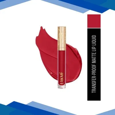 Lakme Rouge Bloom Matte Lip Liquid Carnation Craze 101 3.5 ml