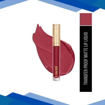 Lakme Rouge Bloom Matte Lip Liquid Forget Me Not 308 3.5 ml