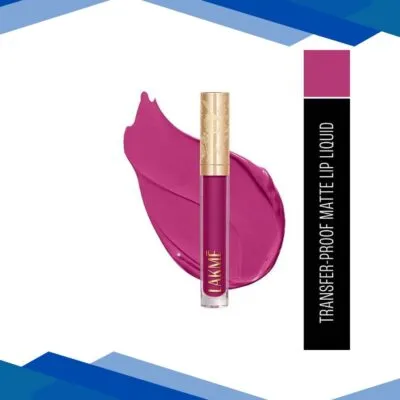 Lakme Rouge Bloom Matte Lip Liquid Iconic Iris 501 3.5 ml