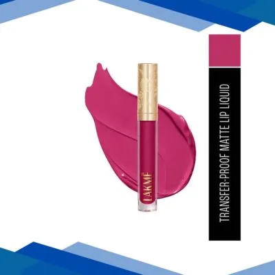 Lakme Rouge Bloom Matte Lip Liquid Majestic Magnolia 202 3.5 ml