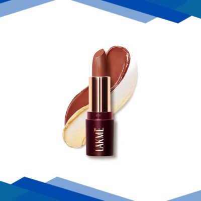 Lakme Ultimat Glam Satin Matte Lipstick -Nudetoffe-UN2 4.3 g