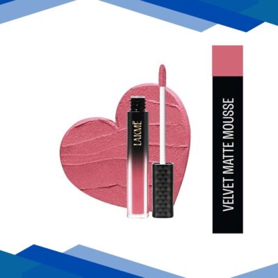 Lakme Xtraordin-Airy Lip Mousse First Crush Pink 4.6 gm
