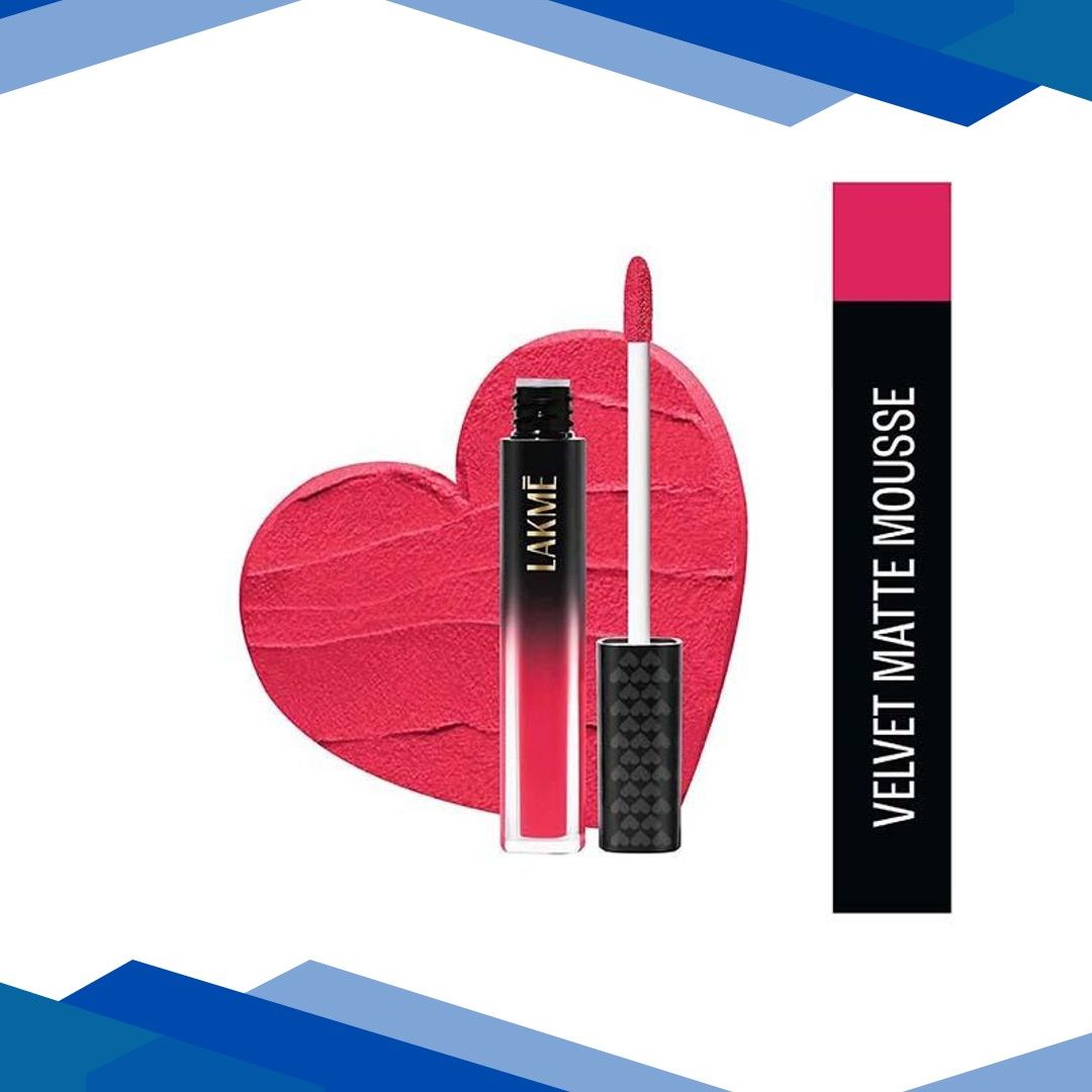 Lakme Xtraordin-Airy Lip Mousse Perfect Match Pink 4.6 gm