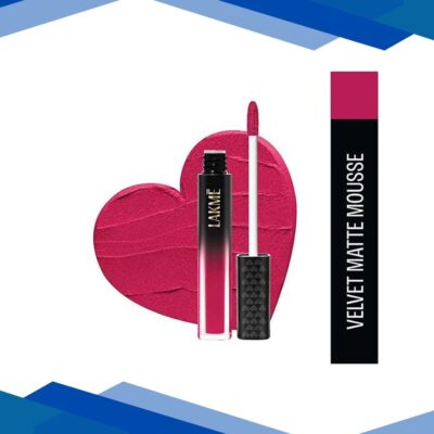 Lakme Xtraordin-Airy Lip Mousse Right Swipe Pink 4.6 gm