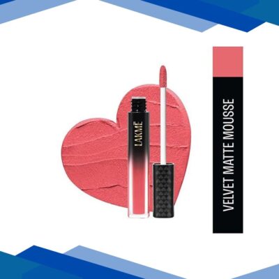 Lakme Xtraordin-Airy Lip Mousse Sweetheart Pink 4.6 gm