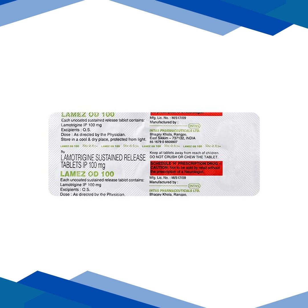 Lamez OD 100mg Tablet 10’S