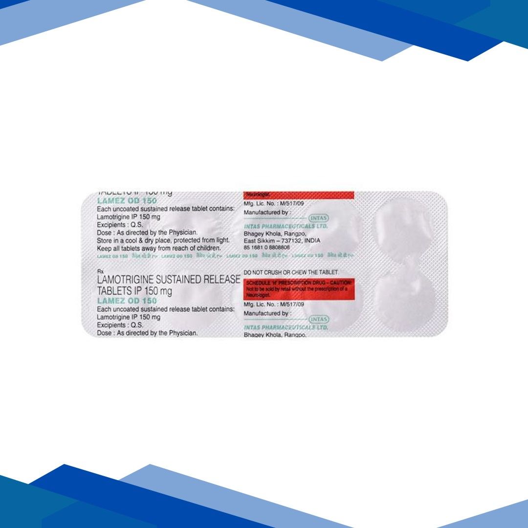 Lamez OD 150mg Tablet 10’S