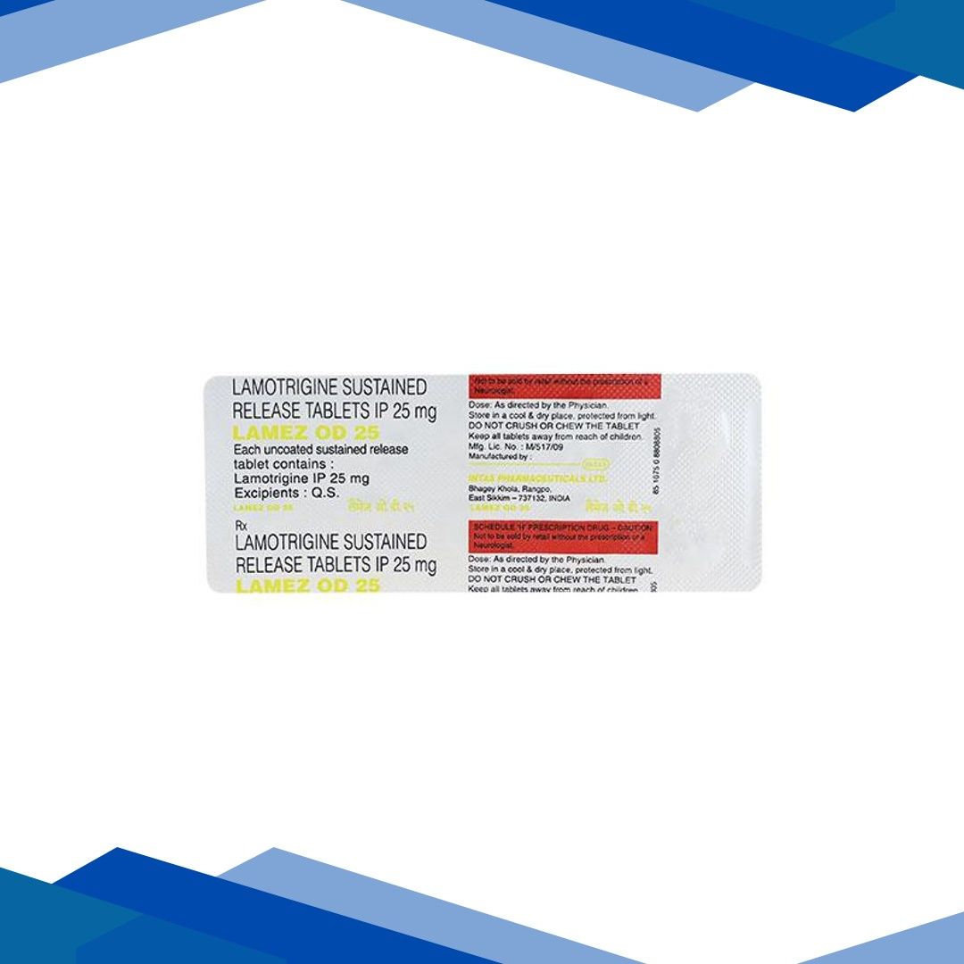 Lamez OD 25mg Tablet 10’S