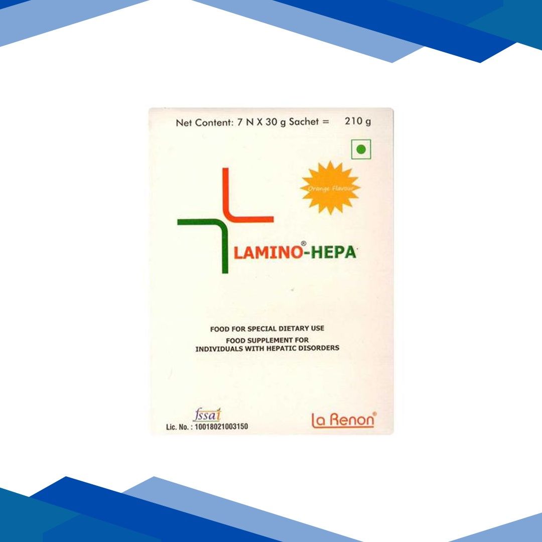 Lamino Hepa Orange Flavour Sachet 7X30gm