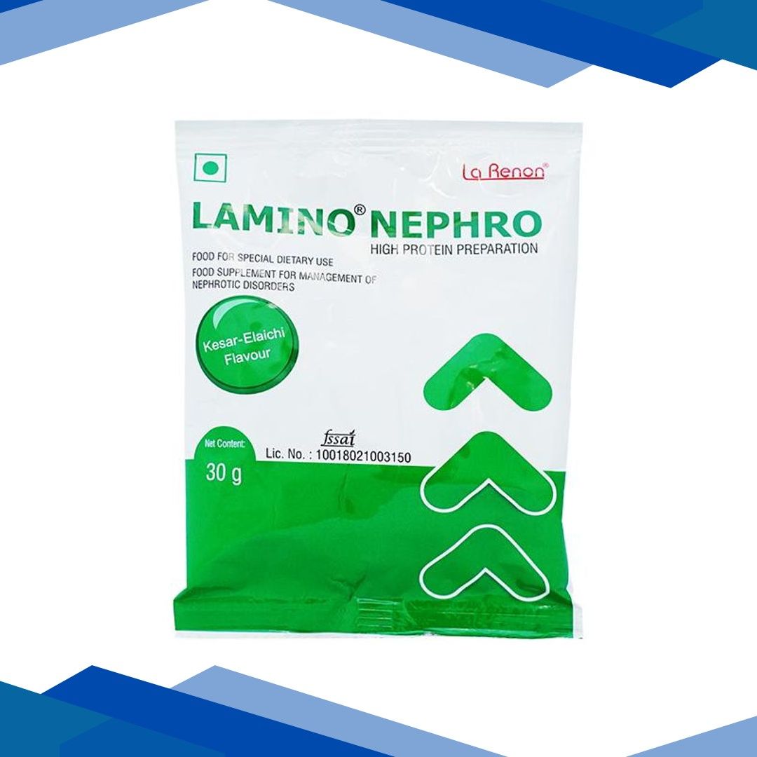 Lamino Nephro Kesar Elaichi Flavour Powder 30gm