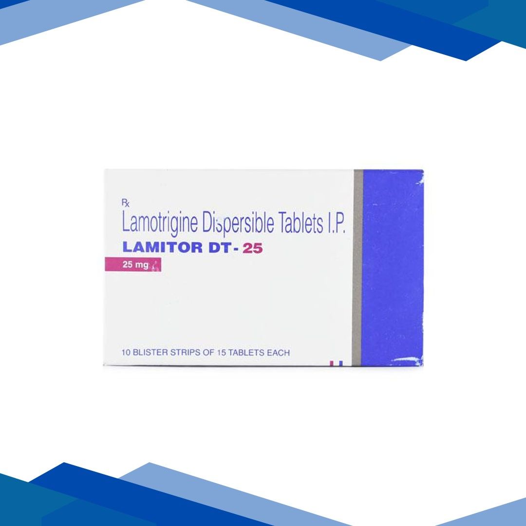 LAMITOR DT 25mg Tablet 15’s