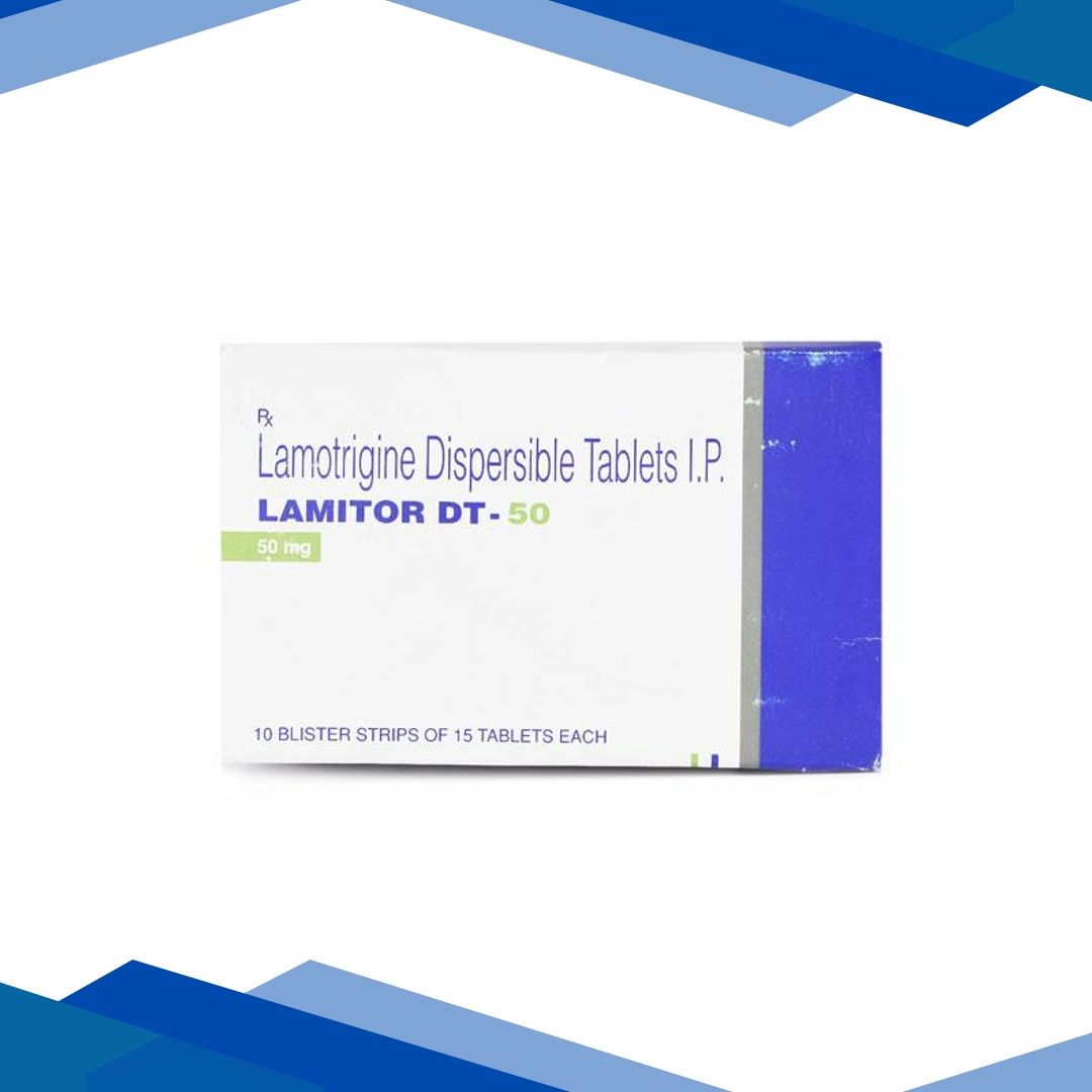 LAMITOR DT 50mg Tablet 15’s