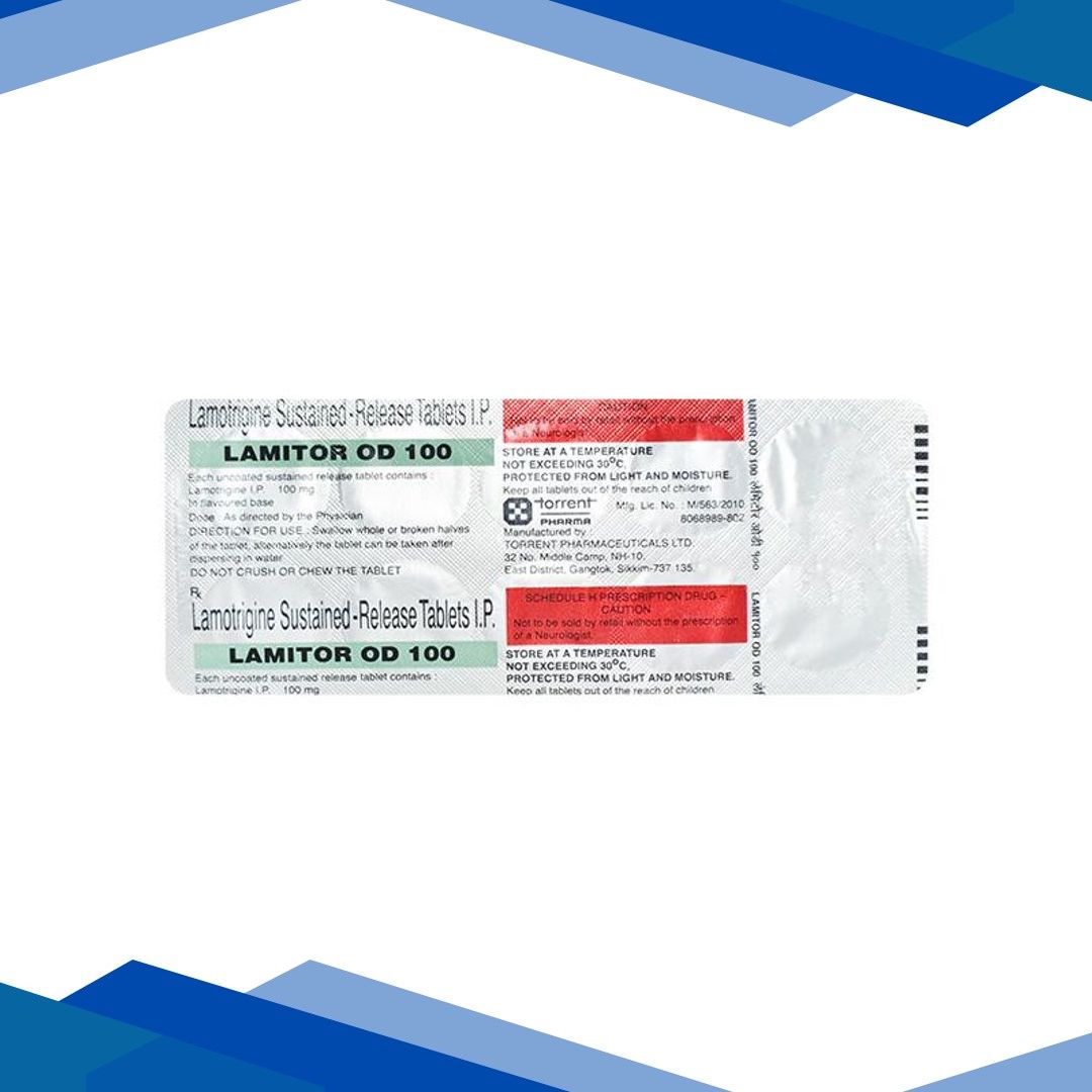 Lamitor OD 100mg Tablet 10’S