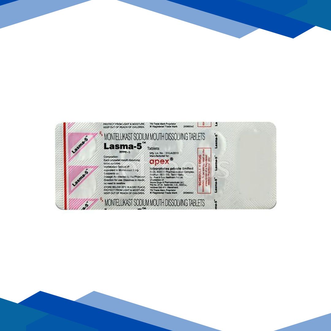Lasma 5mg Tablet 10’S