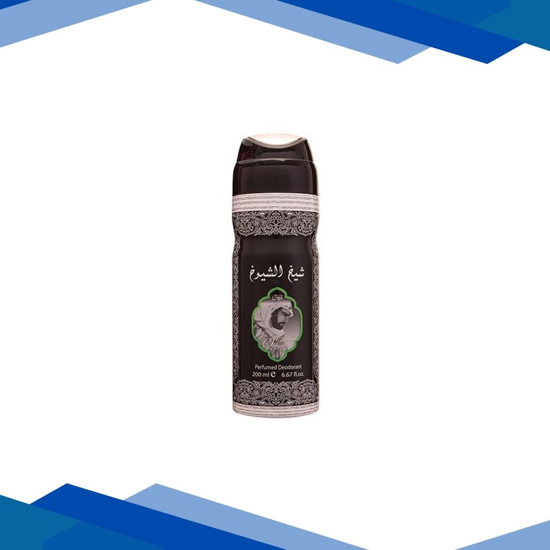 Lattafa Sheikh Shuyukh Imported Extra Long Lasting Perfumed Deodorant Spray 200 ml