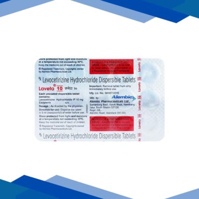 Laveta 10mg Tablet 15’S