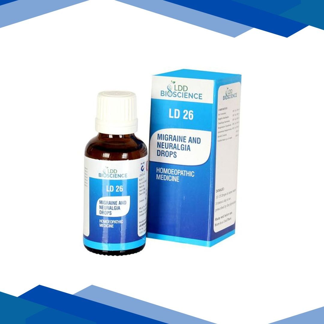 LDD Bioscience LD 26 Migraine and Neuralgia Drops 30 ml