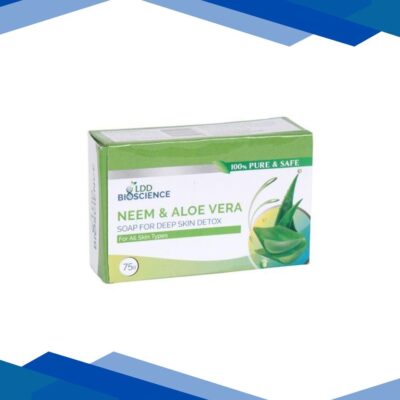 LDD Bioscience Neem & Aloevera Soap 75 gm