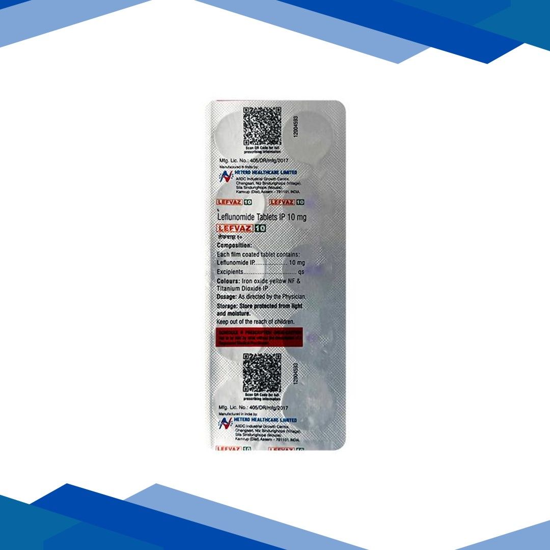 LEFVAZ 10 Tablet 10’s
