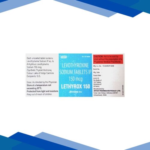 LETHYROX 150 Tablet 120’s