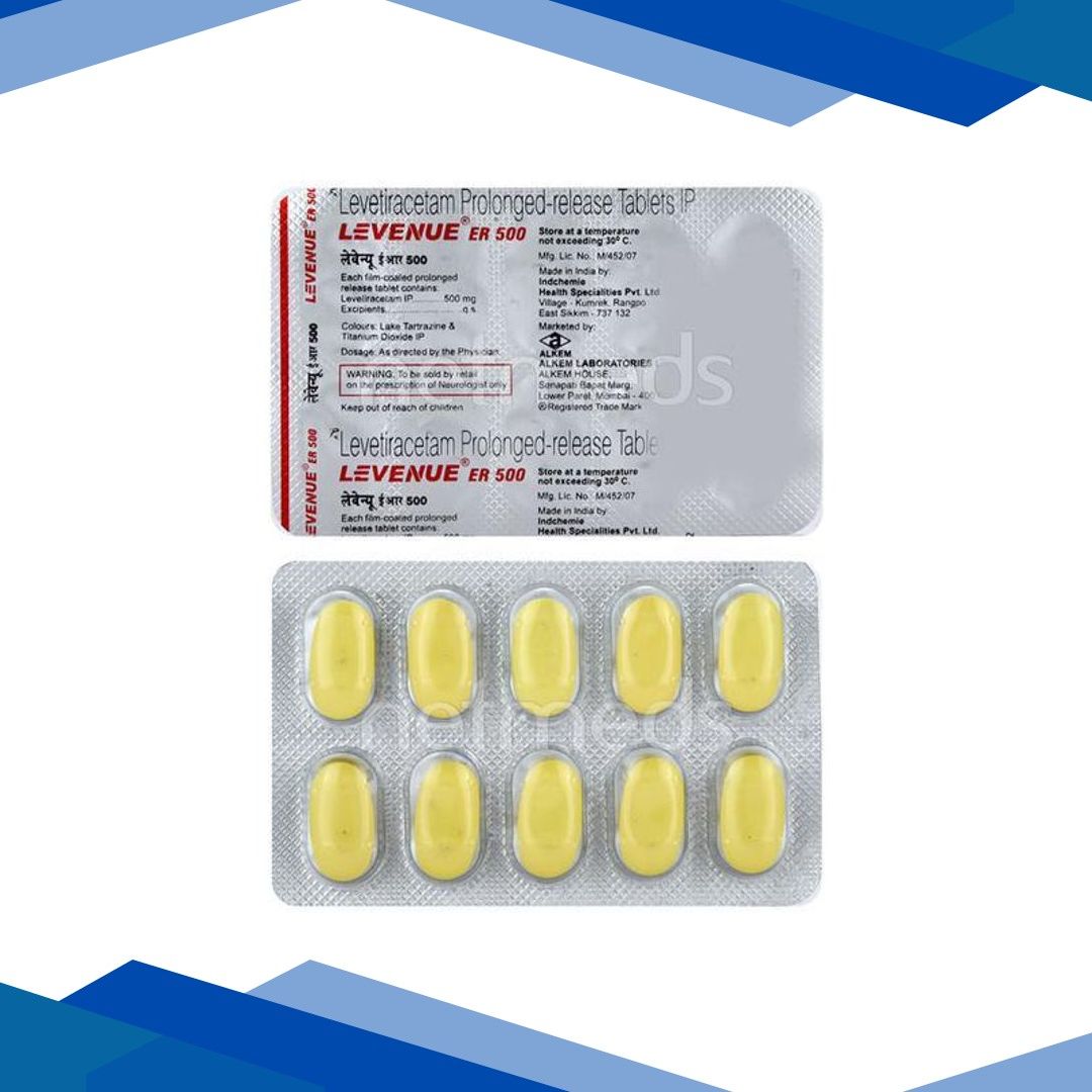 Levenue ER 500mg Tablet 10’S