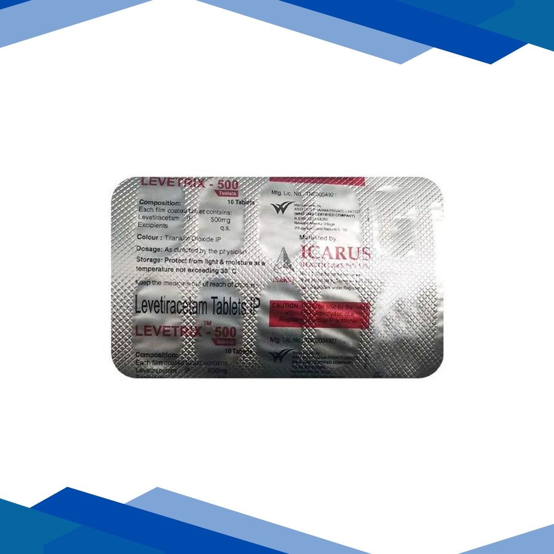 LEVETRIX 500 Tablet 10’s