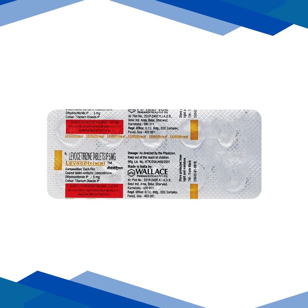 Levocetriwal Tablet 10’S