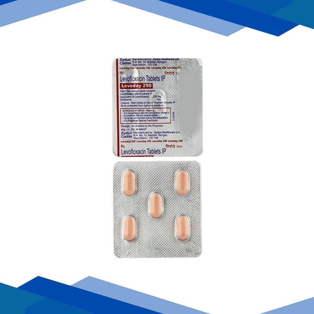 Levoday 250mg Tablet 5’S