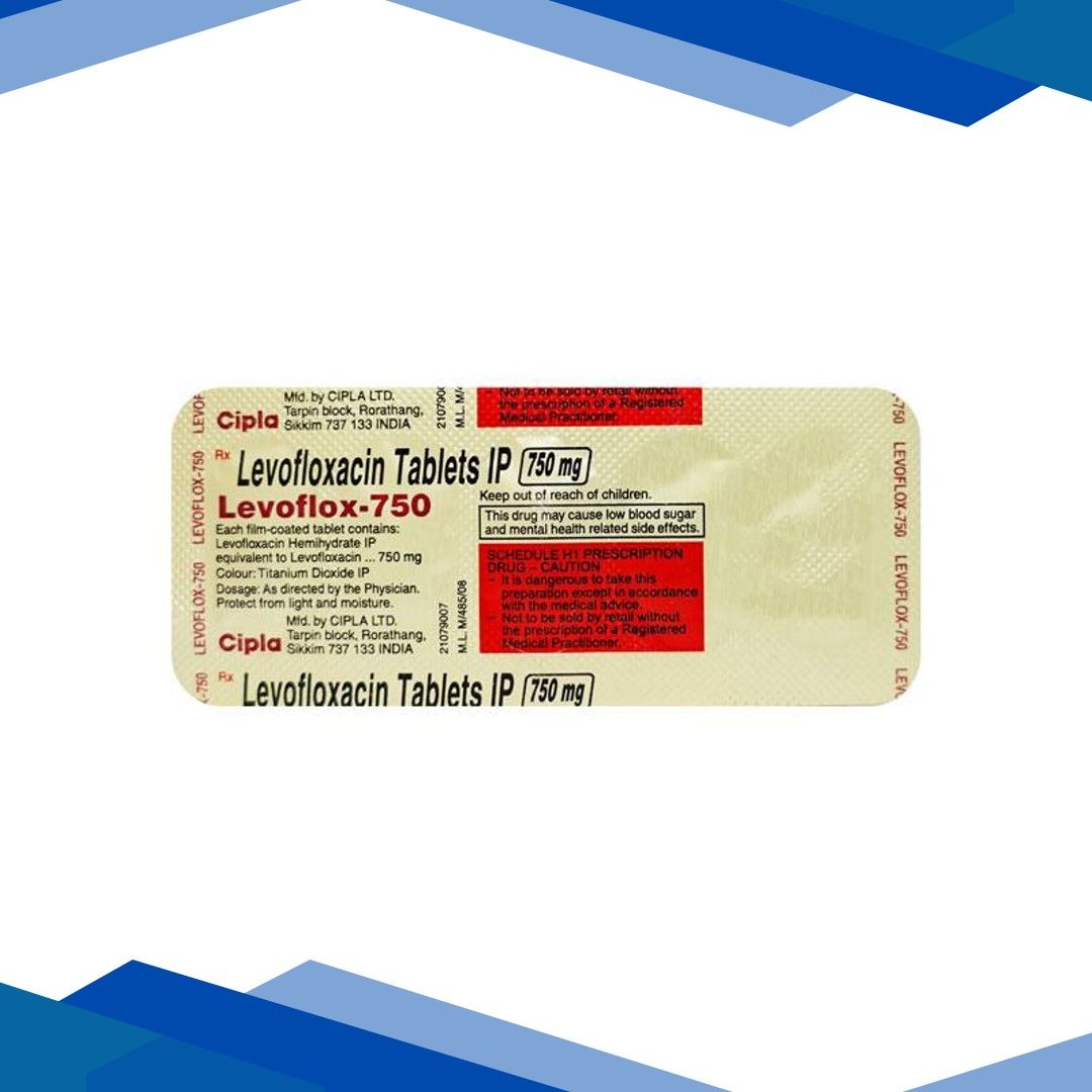 Levoflox 750mg Tablet 5’S
