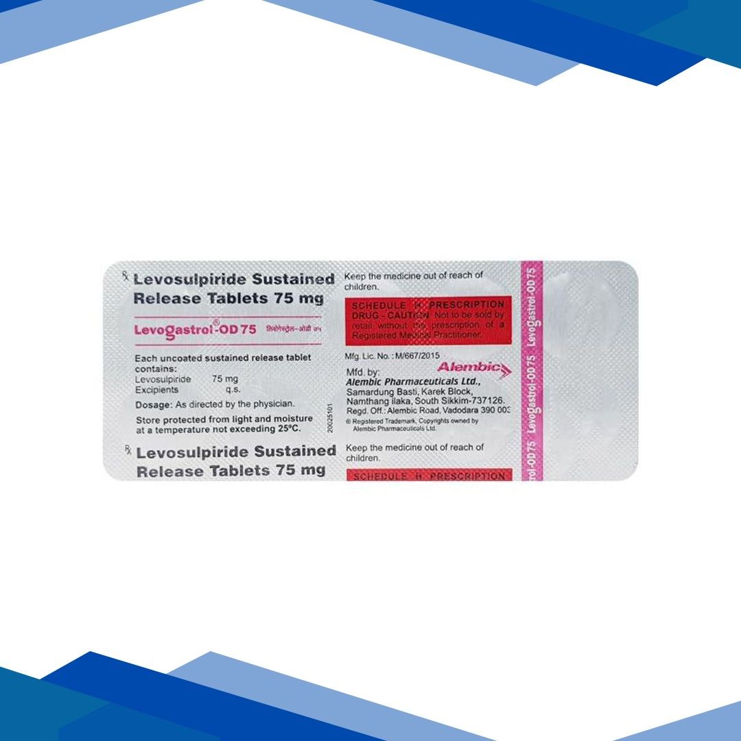 Levogastrol OD 75 Tablet 10’S