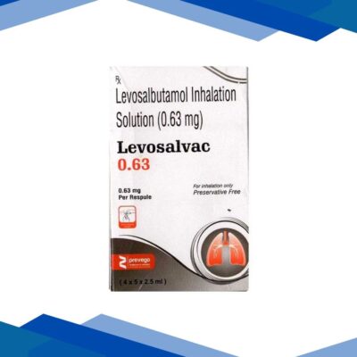 LEVOSALVAC 0.63 Respules 5X2.5ml