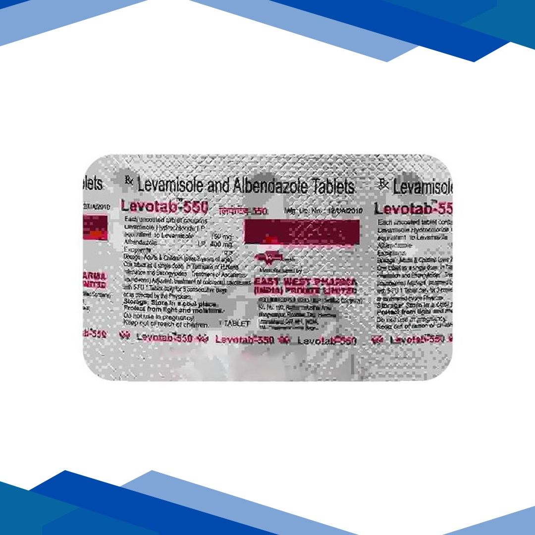 LEVOTAB 550mg Tablet 3’s