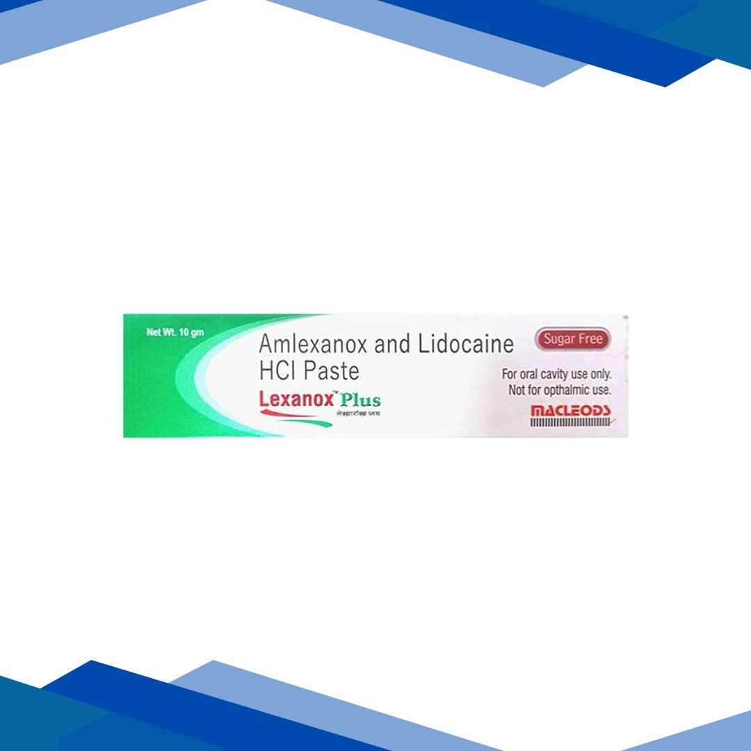 LEXANOX PLUS SUGAR FREE Paste 10g
