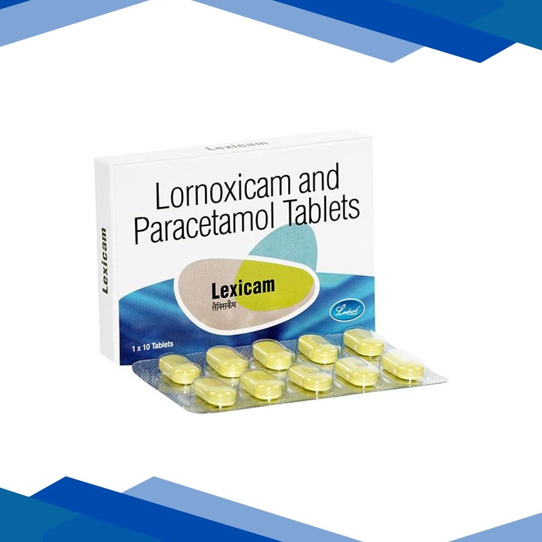 Lexicam 8/325mg Tablet 10’S