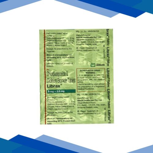 Librax 2.5/5mg Tablet 10’S