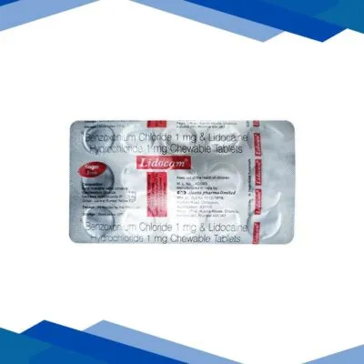 LIDOCAM SUGAR FREE Chewable Tablet 15's