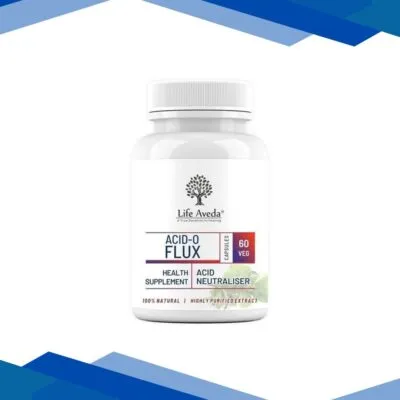 Life Aveda Acid-O Flux Veg Capsule 60’s