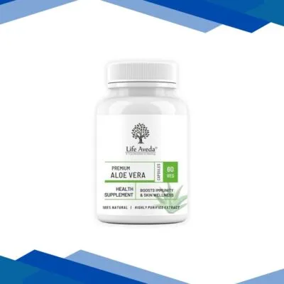 Life Aveda Premium Aloe Vera Veg Capsule 60’s