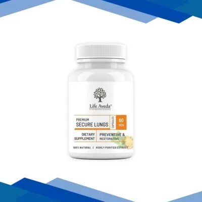 Life Aveda Premium Secure Lungs Veg Capsule 60’s