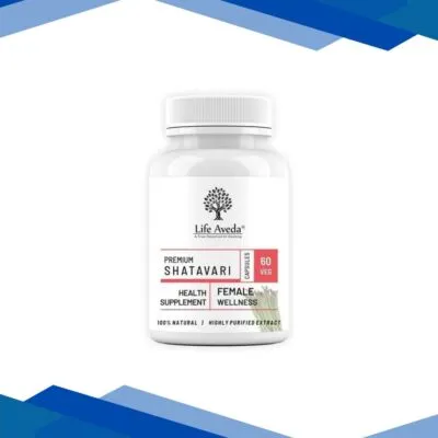 Life Aveda Premium Shatavari Veg Capsule 60’s