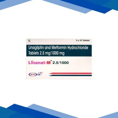 LINANAT M 2.5/1000 Tablet 10’s