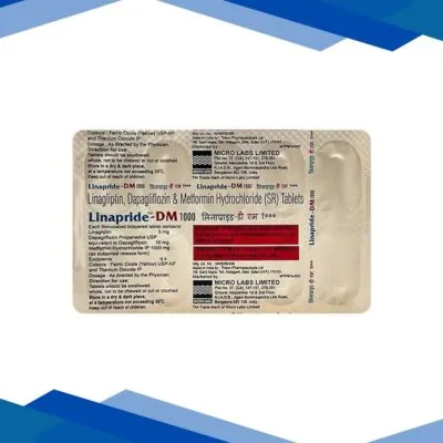 LINAPRIDE DM 1000 Tablet 10’s