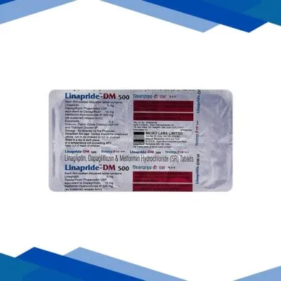 LINAPRIDE DM 500 Tablet 10’s