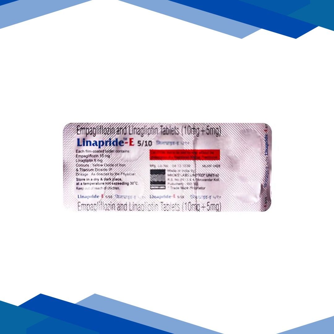 LINAPRIDE E 5/10 Tablet 10’s